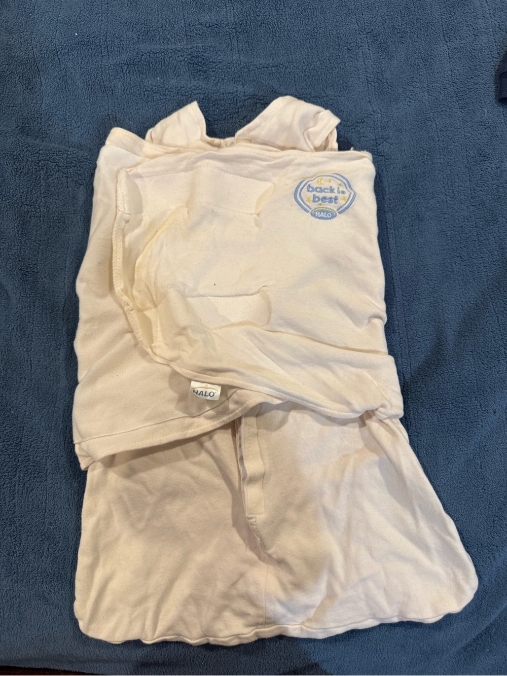 Halo Cream Sleep Sack Swaddle - Soft Neutral Newborn-3months